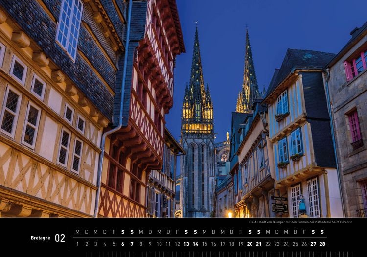 Produktbild: Bretagne Premiumkalender 2027