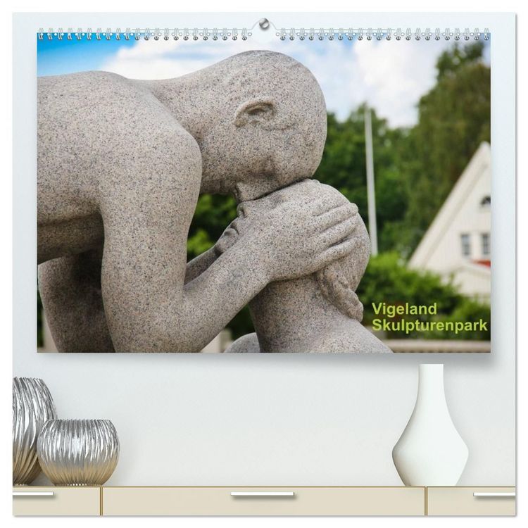 Produktbild: Vigeland (hochwertiger Premium Wandkalender 2027 DIN A2 quer), Kunstdruck in Hochglanz