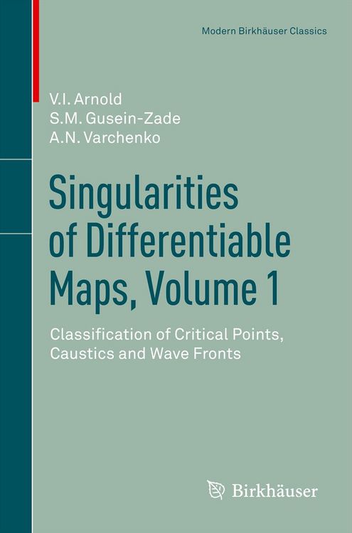 Produktbild: Singularities of Differentiable Maps, Volume 1