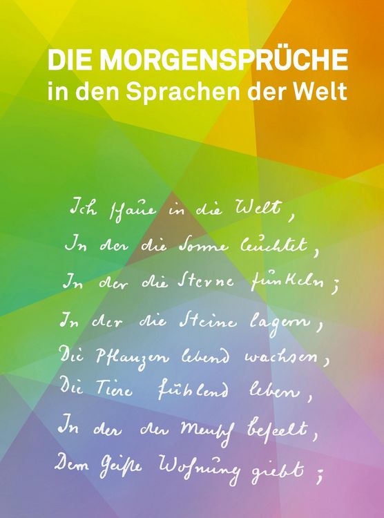 Produktbild: Die Morgenspr&uuml;che