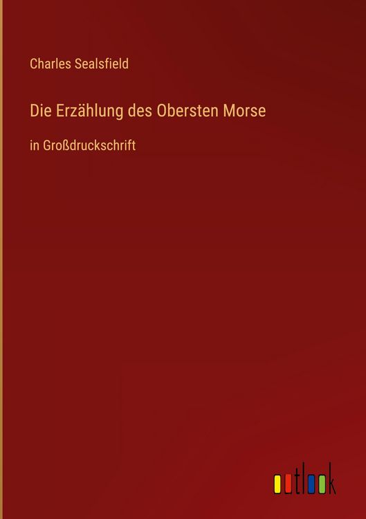 Produktbild: Die Erz&auml;hlung des Obersten Morse