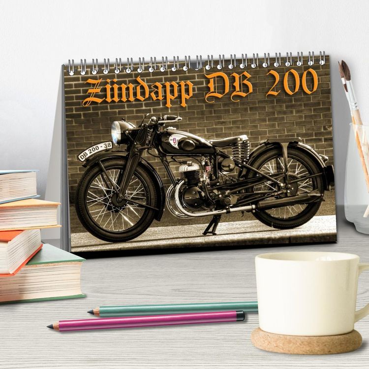 Produktbild: Z&uuml;ndapp DB 200 (Tischkalender 2026 DIN A5 quer), CALVENDO Monatskalender