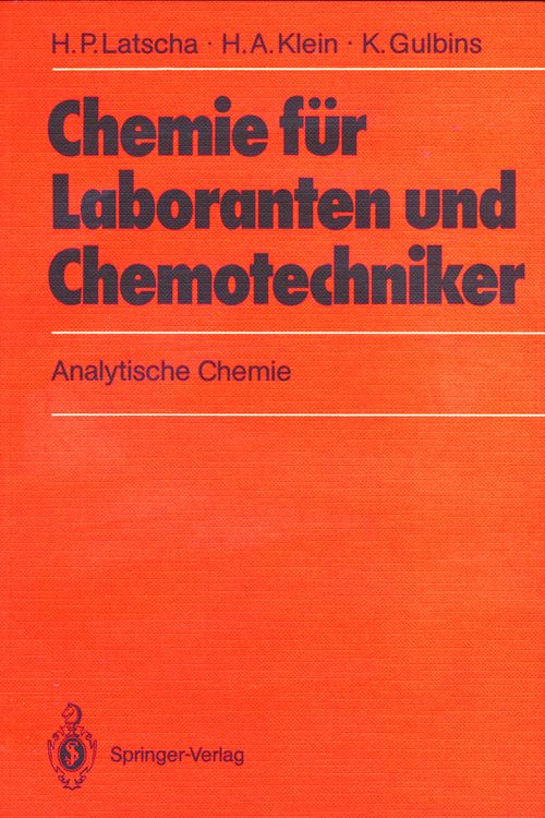 Produktbild: Chemie f&uuml;r Laboranten und Chemotechniker