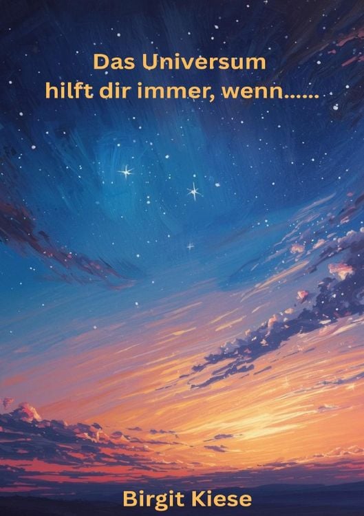 Produktbild: Das Universum hilft dir immer, wenn.....