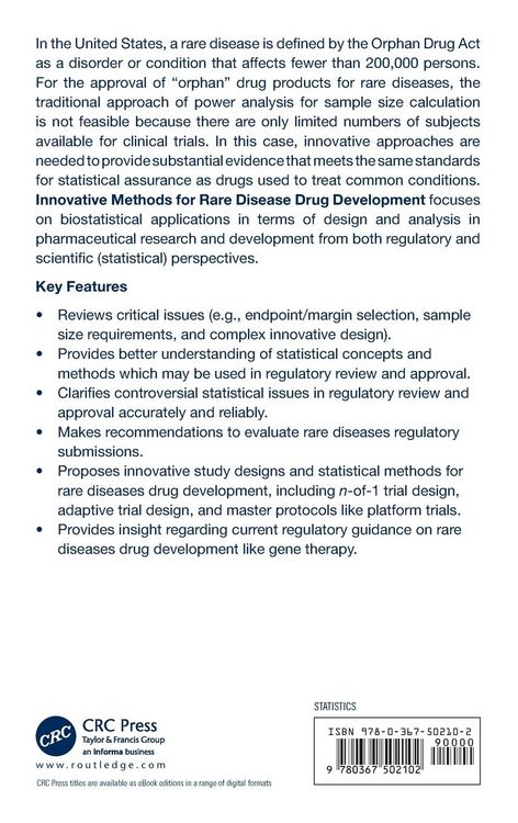Produktbild: Innovative Methods for Rare Disease Drug Development