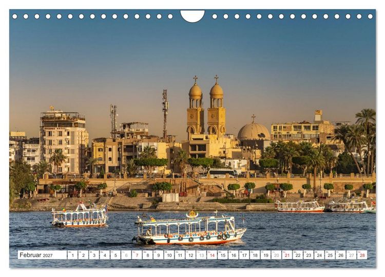 Produktbild: Nordafrika - &Auml;gypten (Wandkalender 2027 DIN A4 quer), CALVENDO Monatskalender
