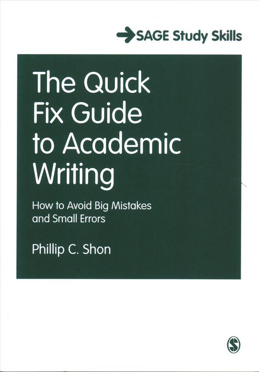Produktbild: The Quick Fix Guide to Academic Writing