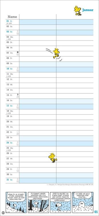 Produktbild: Peanuts Planer Wir zwei 2027
