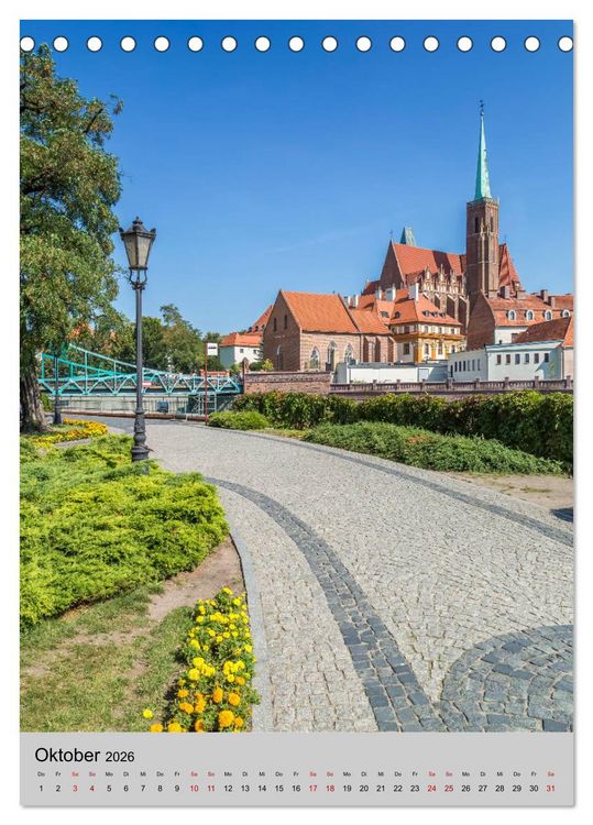 Produktbild: NIEDERSCHLESIEN Idylle und Historie (Tischkalender 2026 DIN A5 hoch), CALVENDO Monatskalender