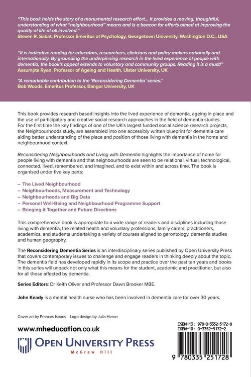 Produktbild: Reconsidering Neighbourhoods and Living with Dementia: Spaces, Places, and People