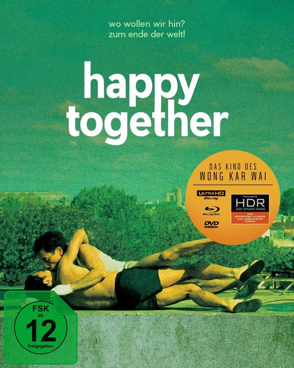 Produktbild: Happy Together (Wong Kar Wai) (Special Edition) (4K-UHD) (+ BR) (+ DVD)