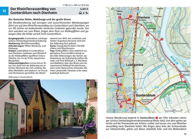 Produktbild: ROTHER Wanderf&uuml;hrer Rheinhessen