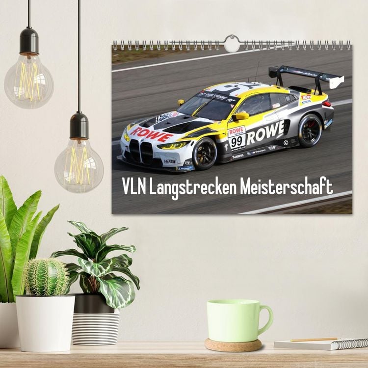Produktbild: VLN Langstrecken Meisterschaft (Wandkalender 2026 DIN A4 quer), CALVENDO Monatskalender