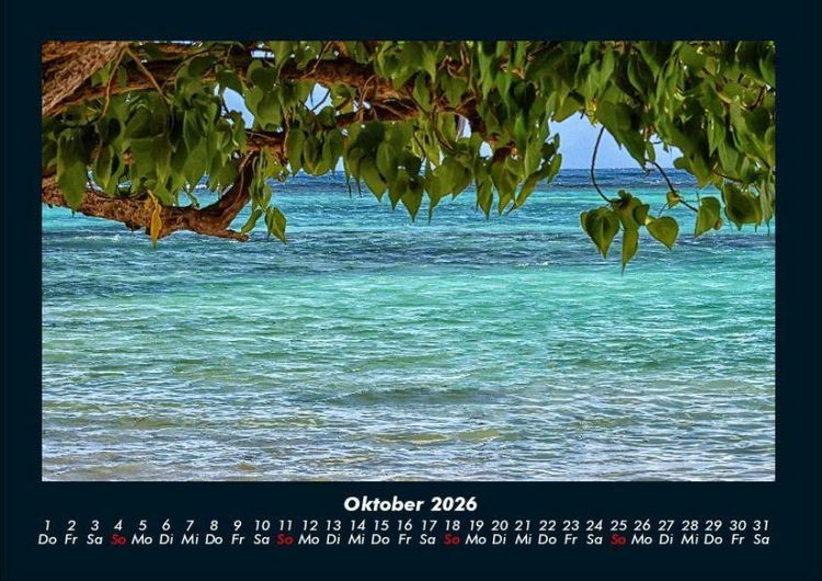 Produktbild: Meereslandschaften 2026 Fotokalender DIN A4