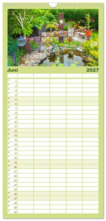 Produktbild: Familienplaner 2027 - Mittelfranken f&uuml;r Entdecker und Wanderer mit 5 Spalten (Wandkalender, 21 x 45 cm) CALVENDO