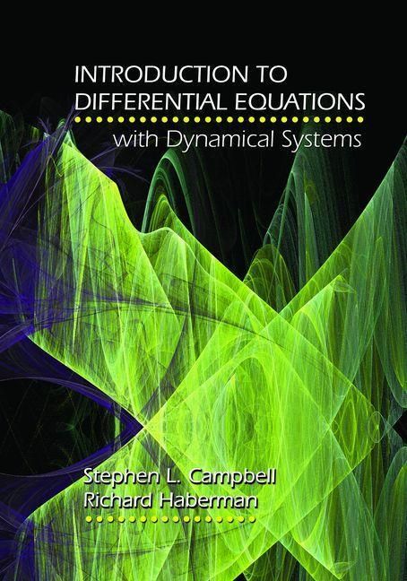 Produktbild: Introduction to Differential Equations with Dynamical Systems