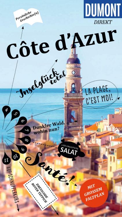 Produktbild: DUMONT direkt Reisef&uuml;hrer E-Book C&ocirc;te d'Azur