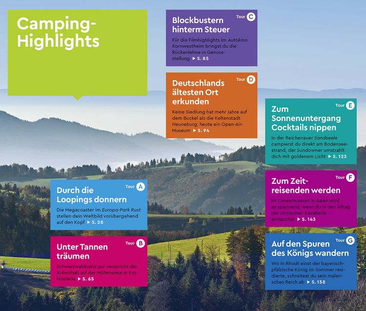 Produktbild: MARCO POLO Camper Guide Baden-W&uuml;rttemberg & Pfalz