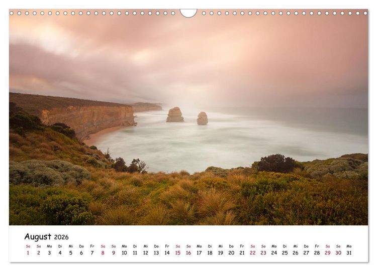 Produktbild: Australiens Sch&ouml;nheit (Wandkalender 2026 DIN A3 quer), CALVENDO Monatskalender