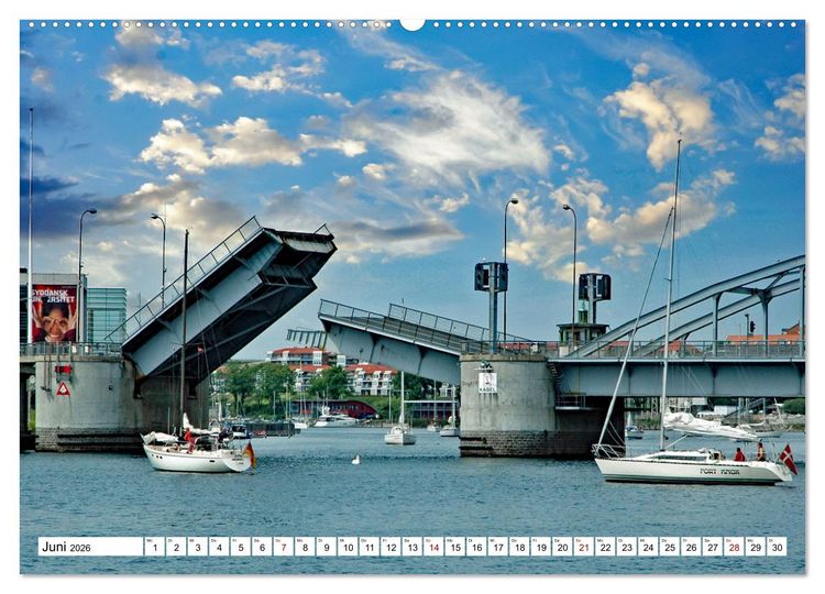 Produktbild: Sehenswertes im S&uuml;den D&auml;nemarks (Wandkalender 2026 DIN A2 quer), CALVENDO Monatskalender