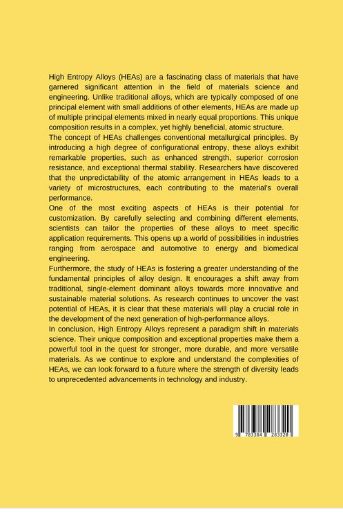 Produktbild: Strength in Diversity: Exploring the World of High Entropy Alloys