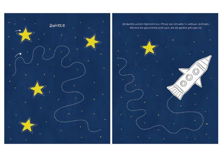 Produktbild: Mein kunterbuntes Buch der sch&ouml;nsten Schwung&uuml;bungen. Schreibvorbereitung f&uuml;r Kindergarten, Vorschule und Grundschule. Ab 4 Jahre