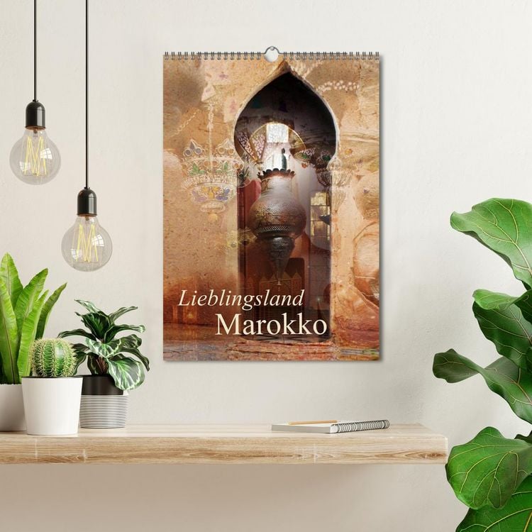 Produktbild: Lieblingsland Marokko (Wandkalender 2026 DIN A3 hoch), CALVENDO Monatskalender