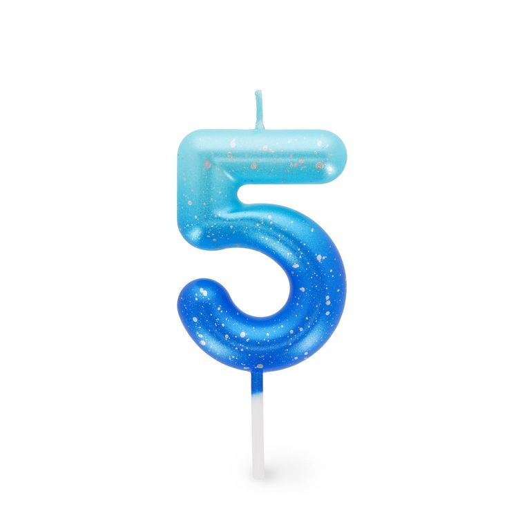 Produktbild: Legami Geburtstagskerze - Happy Birthday  - Blau - 5