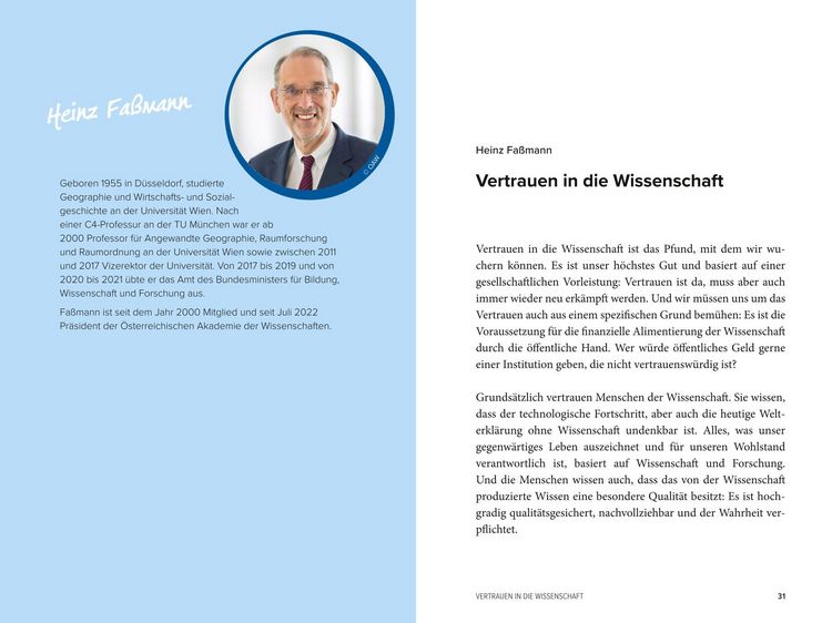 Vertrauensfragen – Ansichten und Aussichten