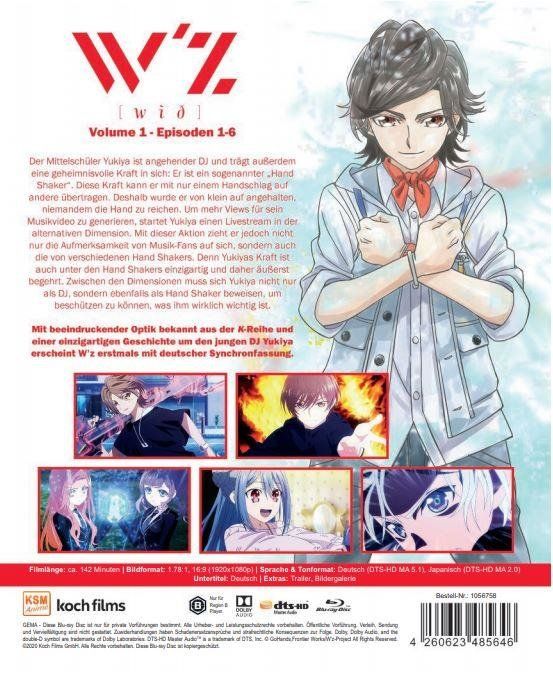 Produktbild: W'z - Vol.1 (Ep. 1-6)