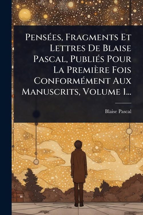 Produktbild: Pens&Atilde;(c)es, Fragments Et Lettres De Blaise Pascal, Publi&Atilde;(c)s Pour La Premi&egrave;re Fois Conform&Atilde;(c)ment Aux Manuscrits, Volume 1...