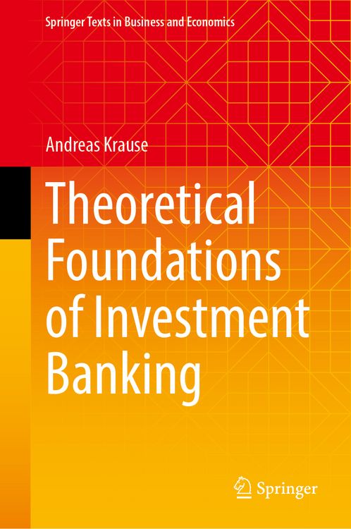 Produktbild: Theoretical Foundations of Investment Banking