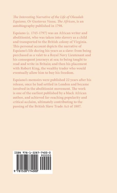 Produktbild: The Interesting Narrative of the Life of Olaudah Equiano, Or Gustavus Vassa, The African.