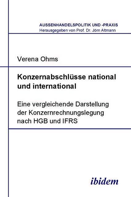 Produktbild: Konzernabschl&uuml;sse national und international