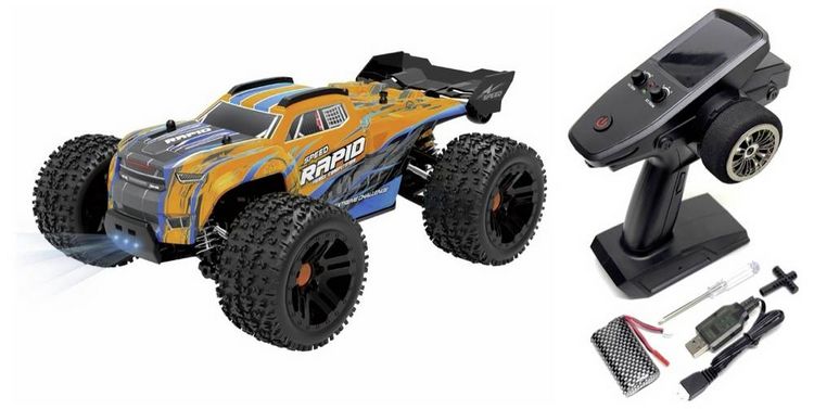 Produktbild: Absima Rapid Orange Brushed 1:20 RC Modellauto Elektro Truggy Allradantrieb (4WD) RtR 2,4GHz