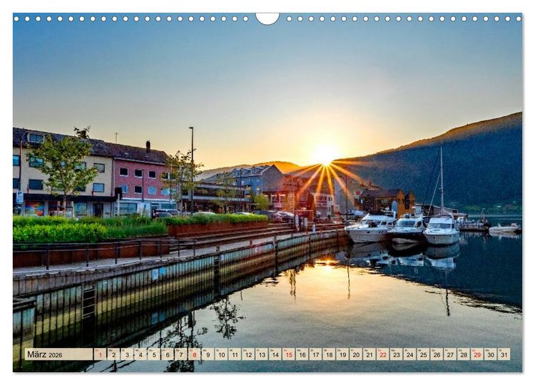 Produktbild: K&ouml;nigsroute Norwegens (Wandkalender 2026 DIN A3 quer), CALVENDO Monatskalender