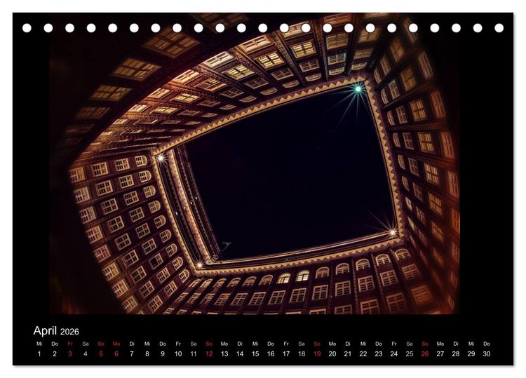 Produktbild: Mein Hamburg (Tischkalender 2026 DIN A5 quer), CALVENDO Monatskalender