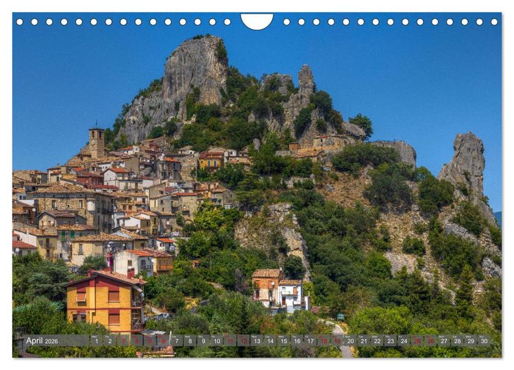 Produktbild: Abruzzo - The wild heart of Italy. (Wall Calendar 2026 DIN A4 landscape), CALVENDO 12 Month Wall Calendar