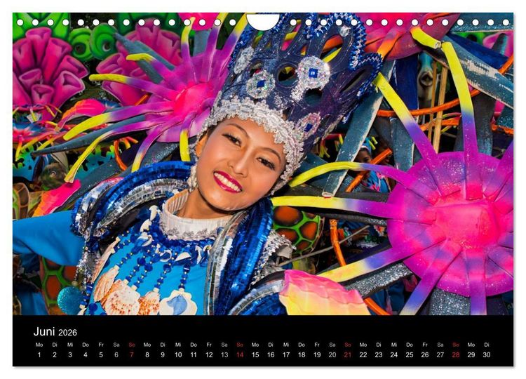 Produktbild: Philippinen - Natur und Fiesta (Wandkalender 2026 DIN A4 quer), CALVENDO Monatskalender