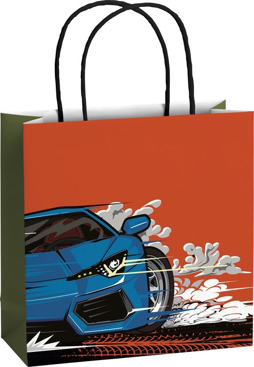 Produktbild: Geschenktaschen 20x8cm Schorsch rot