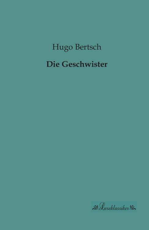 Produktbild: Die Geschwister