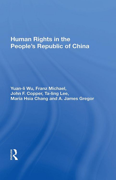 Produktbild: Human Rights in the People's Republic of China
