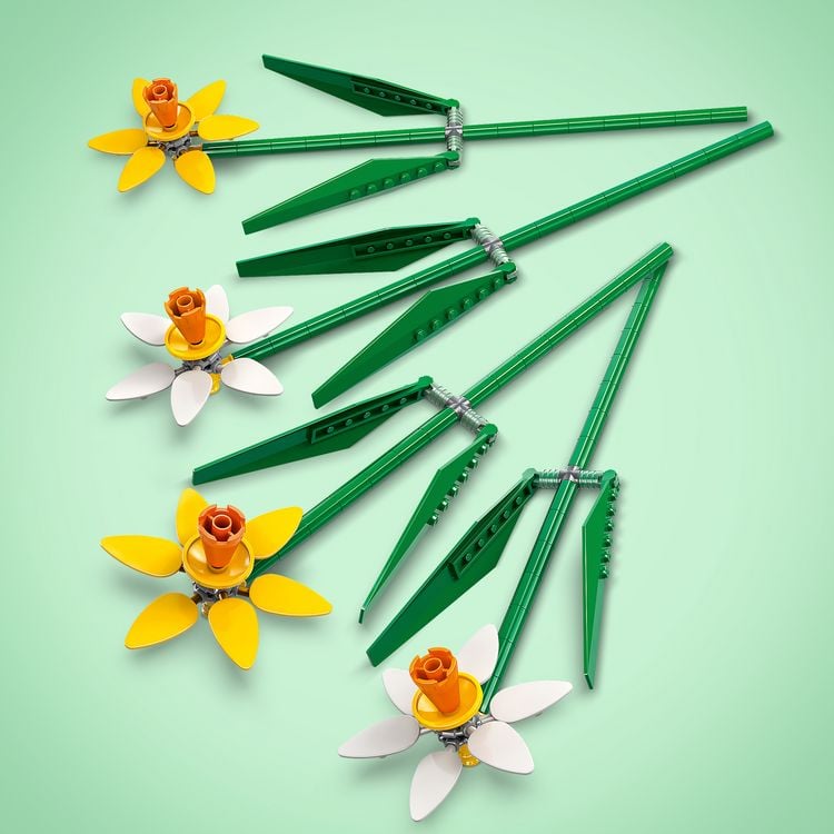 Produktbild: LEGO Botanicals Narzissen - Kunstblumen - Kinderzimmer-Deko 40747