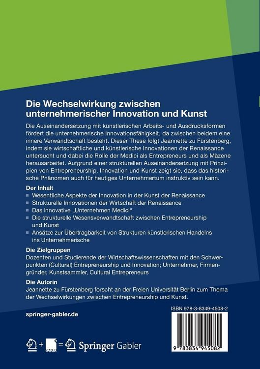 Die Wechselwirkung zwischen unternehmerischer Innovation und Kunst