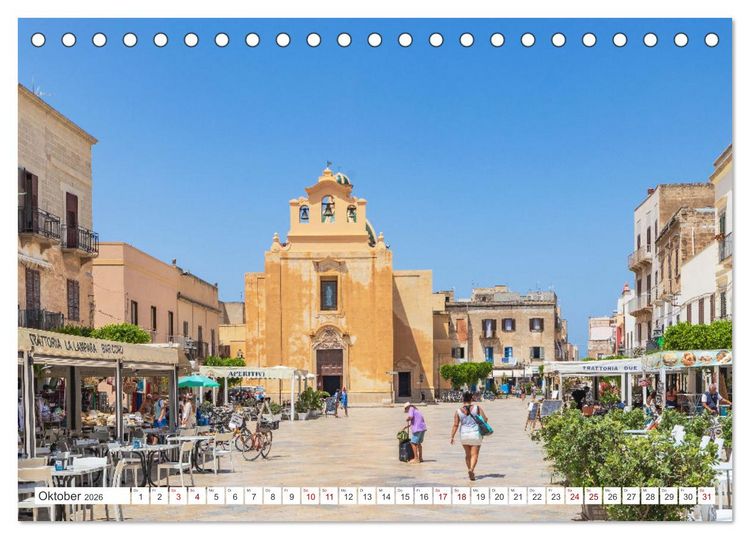 Produktbild: Italien - Inselparadiese von Capri bis Alicudi (Tischkalender 2026 DIN A5 quer), CALVENDO Monatskalender