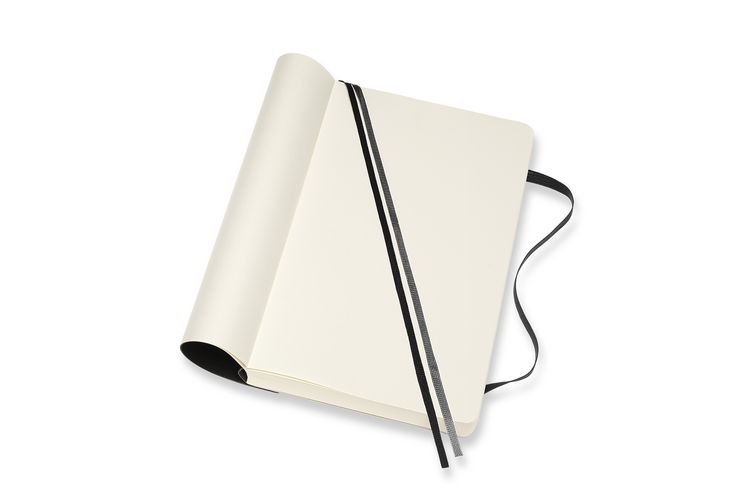 Produktbild: Moleskine Notizbuch Large/A5, Blanko, Erweiterte Seitenanzahl, Schwarz