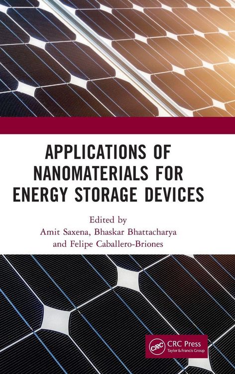 Produktbild: Applications of Nanomaterials for Energy Storage Devices