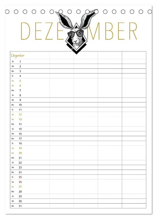 Produktbild: Fantastica Familienkalender miomanda (Tischkalender 2026 DIN A5 hoch), CALVENDO Monatskalender