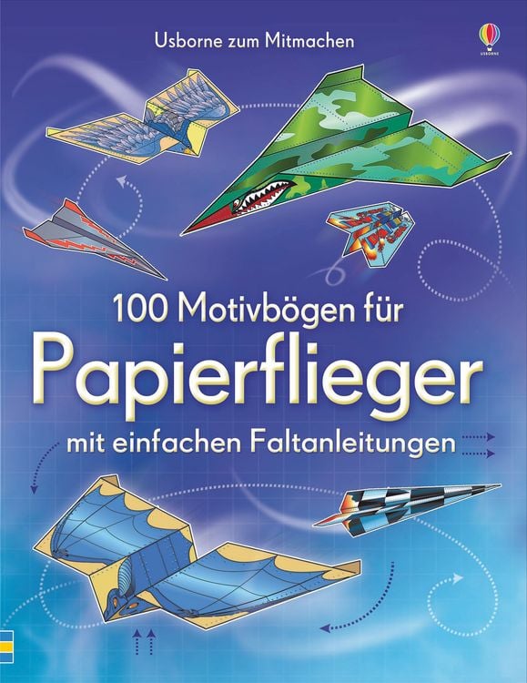 Bild vom Artikel 100 Motivbögen für Papierflieger vom Autor Andy Tudor