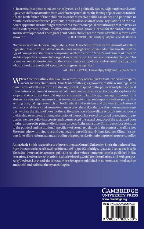 Produktbild: Welfare Reform and Sexual Regulation